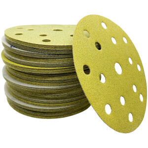 50x 150mm Eccentric Sander Velcro Sanding Disc Eccentric...