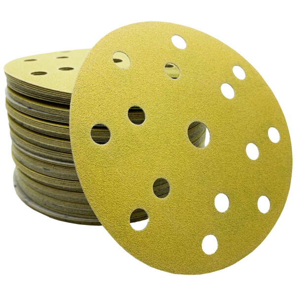 50x 150mm Eccentric Sander Velcro Sanding Disc Eccentric Sanding Disc Dipoxy P120