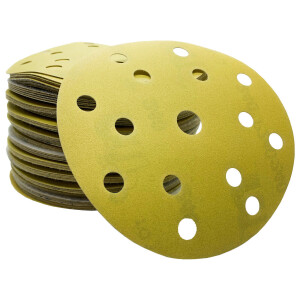 50x 150mm Eccentric Sander Velcro Sanding Disc Eccentric...