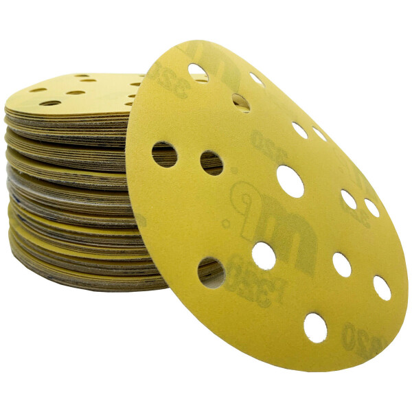 50x 150mm Eccentric Sander Velcro Sanding Disc Eccentric Sanding Disc Dipoxy P320