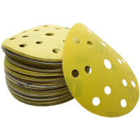 50x 150mm Eccentric Sander Velcro Sanding Disc Eccentric Sanding Disc Dipoxy P400