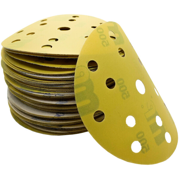 50x 150mm Eccentric Sander Velcro Sanding Disc Eccentric Sanding Disc Dipoxy P500