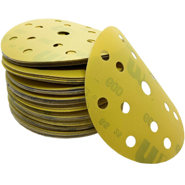 50x 150mm Eccentric Sander Velcro Sanding Disc Eccentric Sanding Disc Dipoxy P600