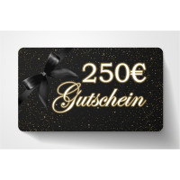 Gift voucher 250&euro;