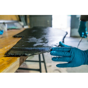 Epoxy resin Boat Repair 60kg resin epoxy Laminating resin Boat repair, boat building, automotive, aircraft construction, model making, mould making, car GRP prototyping 2K resin & hardener EP transparent, low odour UV stick.