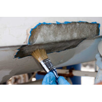 Epoxy resin Boat Repair 60kg resin epoxy Laminating resin Boat repair, boat building, automotive, aircraft construction, model making, mould making, car GRP prototyping 2K resin & hardener EP transparent, low odour UV stick.