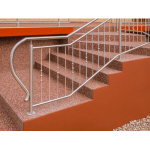 Stone carpet epoxy resin set for indoor and outdoor use (approx. 28 kg / 2–2.5 m²) | 16 colours | 25 kg 2–4 mm marble gravel + 3 L, 2K epoxy resin binder | For balconies, terraces, stairs, garages