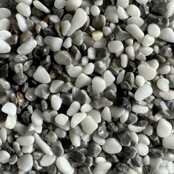 Stone carpet epoxy resin set for indoor and outdoor use (approx. 112 kg / 8–10 m²) | 16 colours | 100 kg 2–4 mm marble gravel + 12 L, 2K epoxy resin binder | For balconies, terraces, stairs, garages