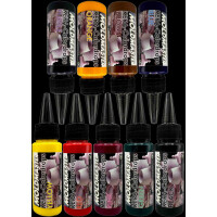 KERA-Colordrops-MoldMaster-BLACK, 50ml Extrem hoch konzentrierte Pigment Farbpaste Farbmittel für Gießpulver, Gips, Wandfarben auf Wasserbasis
