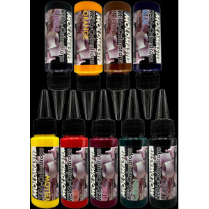 KERA-Colordrops-MoldMaster-PINK, 50ml Extrem hoch konzentrierte Pigment Farbpaste Farbmittel für Gießpulver, Gips, Wandfarben auf Wasserbasis