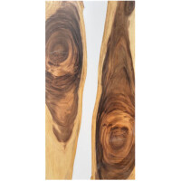 Epoxidharz Tischplatte River Table Wei&s gallery