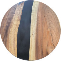 Epoxidharz Tischplatte River Table Rund  gallery