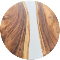 Epoxidharz Tischplatte River Table Rund  gallery