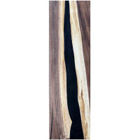 Epoxidharz Treppenstufe Massivholz Walnu gallery