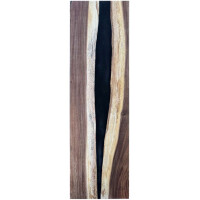 Epoxidharz Treppenstufe Massivholz Walnu gallery