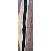 Epoxidharz Treppenstufe Massivholz Walnu gallery