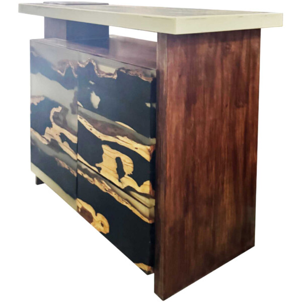 Epoxy resin cupboard