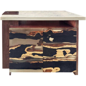 Epoxy resin cupboard