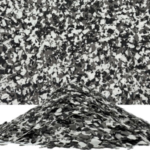 Epoxy resin colour chips floor coating garage floor chips slip resistant 1-5kg