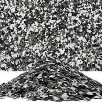 Epoxy resin colour chips floor coating garage floor chips slip resistant 1-5kg