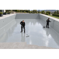 DIPOXY Pool Paint 2K epoxy pool coating 60kg epoxy resin + 3kg RAL 5015 colour - pools and concrete
