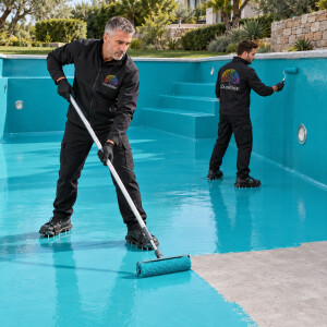 DIPOXY Pool Paint 2K epoxy pool coating - pools and concrete