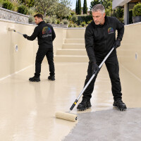 DIPOXY Pool Paint 2K epoxy pool coating - pools and concrete