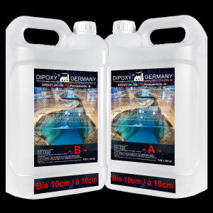 Epoxy Resin Crystal Clear 2K-700PRO for Casting Table...