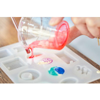 Epoxy Resin Laminate Casting Crystal Clear Gfk Table Floor 2