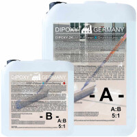 DIPOXY 2K WEP Primer X epoxy primer 1,6kg (1,25kg A + 0,25kg B) + 0,1kg pigment black - low-viscosity adhesion primer for concrete, wood, screed and floors