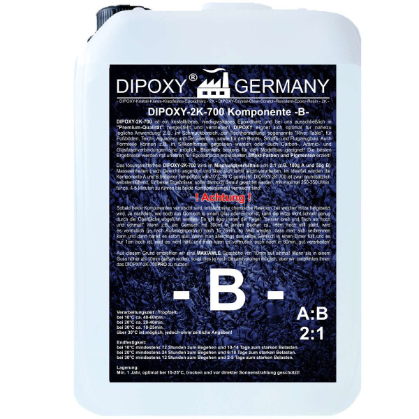 Dipoxy-2K-700 3kg Epoxy Resin 2K Resin With Hardener, EP Laminating - View #3