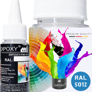 Dipoxy-PMI-RAL 5012 LIGHT BLUE Extremely highly...