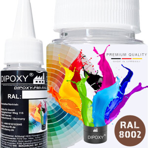 Dipoxy-PMI-RAL 8002 SIGNAL BROWN Extremely highly...