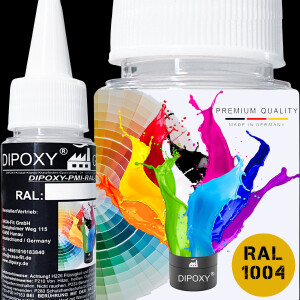 Dipoxy-PMI-RAL 1004 GOLD YELLOW Extremely highly...