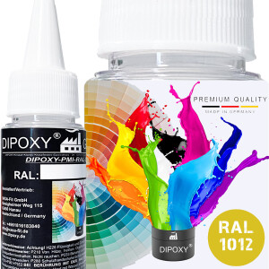 Dipoxy-PMI-RAL 1012 LEMON YELLOW Extremely highly...