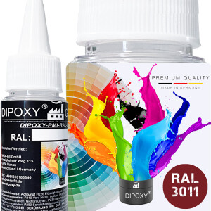 Dipoxy-PMI-RAL 3011 BROWN RED Extremely highly...