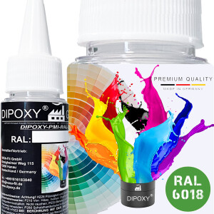 Dipoxy-PMI-RAL 6018 YELLOW-GREEN Extremely highly...