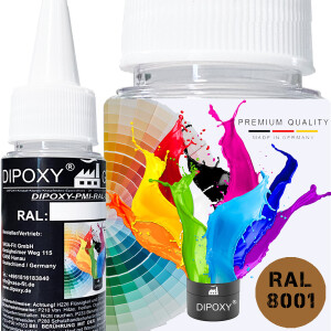 Dipoxy-PMI-RAL 8001 OCKER BROWN Extremely highly...