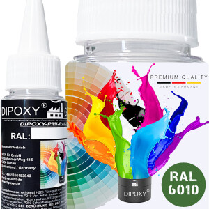 25g Dipoxy-PMI-RAL 6010 GRASGRÜN Extrem hoch...